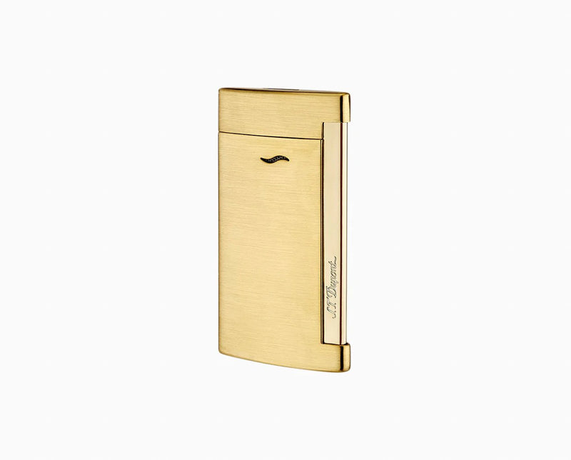 S.T. Dupont Slim 7 - Brushed Gold Lighter