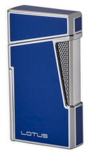 Apollo Lighter - Blue lacquer & polished chrome - L4870