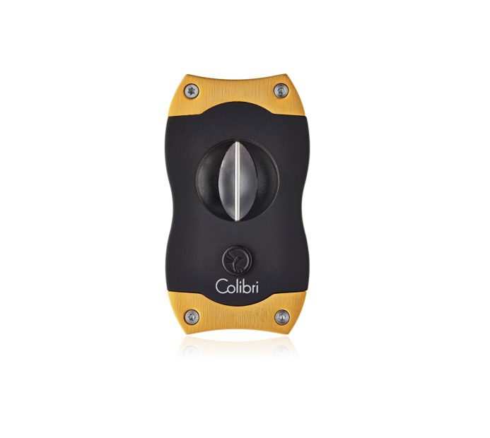 Colibri Black Rubber + Gold - V Cutter