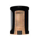 Daytona - Black + Rose Gold - Single-jet Flame Lighter